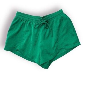 Forever 21 Kelly Green Drawstring Shorts Size XS